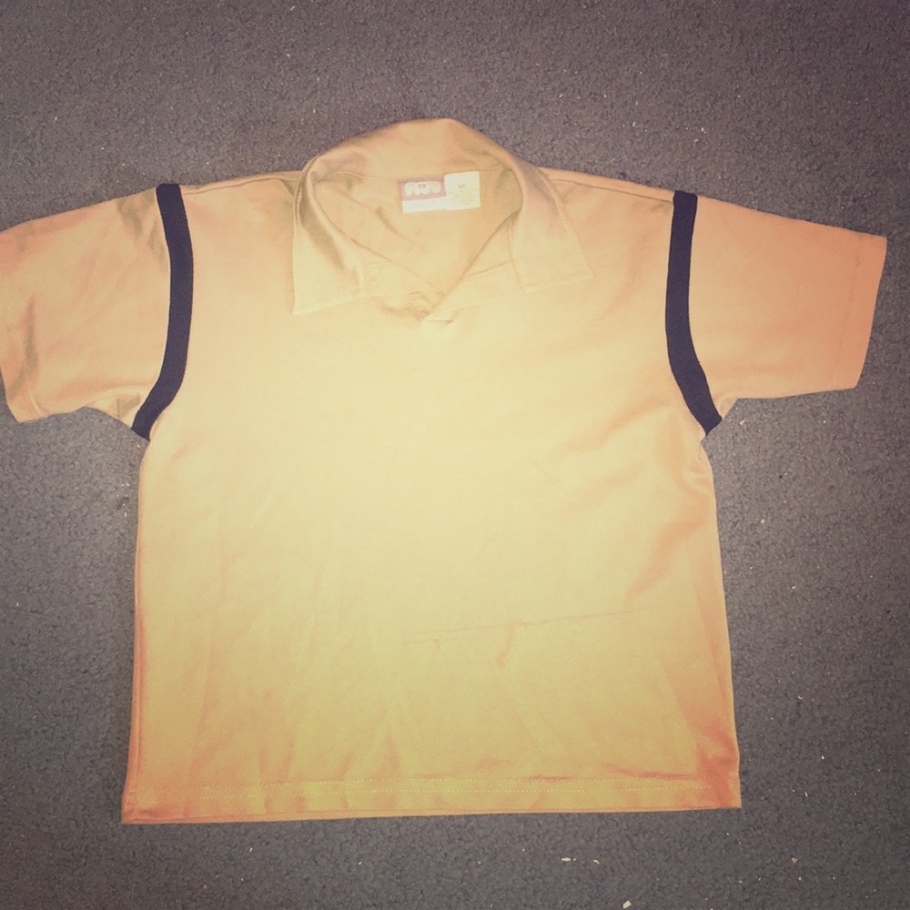 Tan and Black Stripe Tee